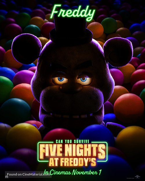 Five Nights at Freddy&#039;s - Malaysian Movie Poster