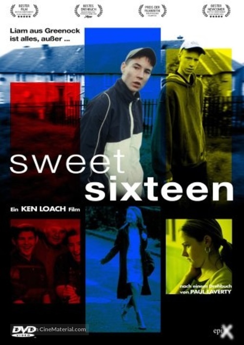 Sweet Sixteen - German DVD movie cover