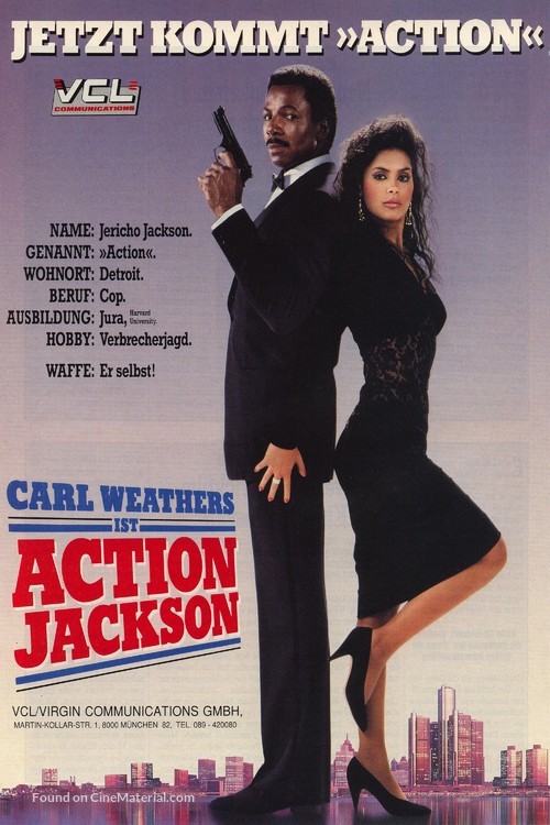 Action Jackson - German Movie Poster