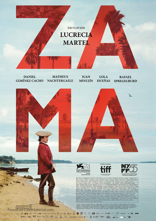 Zama - German Movie Poster