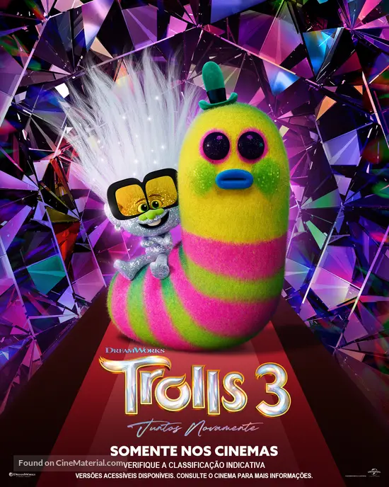 Trolls Band Together - Brazilian Movie Poster