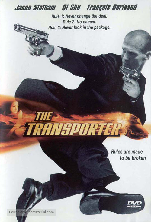 The Transporter - Greek Movie Cover