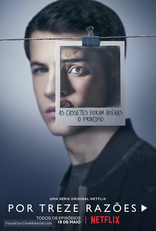 &quot;Thirteen Reasons Why&quot; - Portuguese Movie Poster