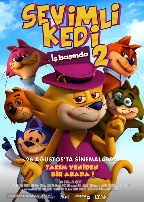 Top Cat Begins - Turkish Movie Poster