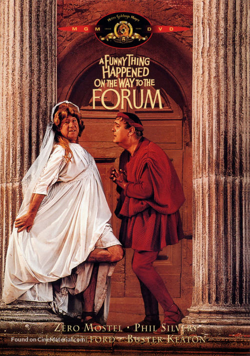 A Funny Thing Happened on the Way to the Forum - DVD movie cover