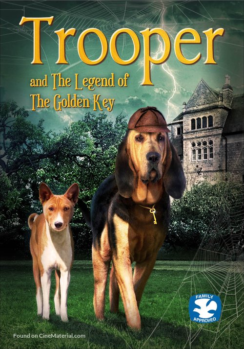 Trooper and the Legend of the Golden Key - DVD movie cover