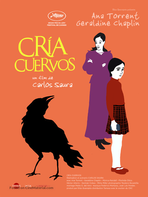 Cr&iacute;a cuervos - French Re-release movie poster