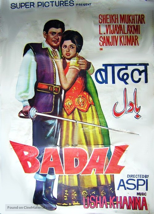 Badal - Indian Movie Poster