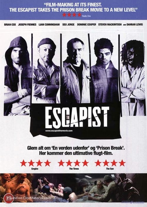 The Escapist - Danish Movie Cover