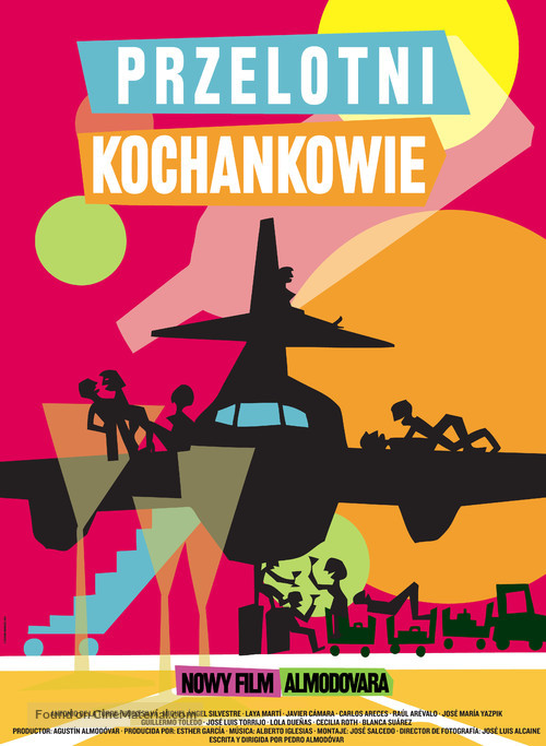 Los amantes pasajeros - Polish Movie Poster