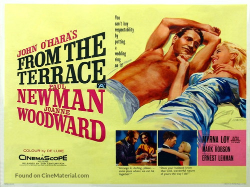 From the Terrace - British Movie Poster