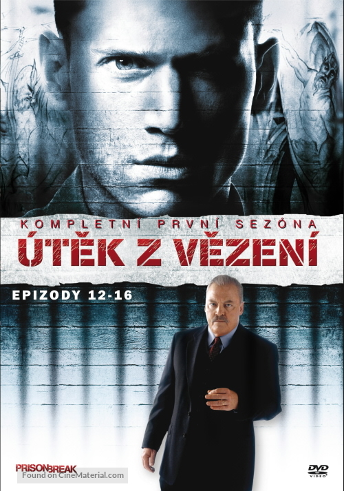 &quot;Prison Break&quot; - Czech DVD movie cover