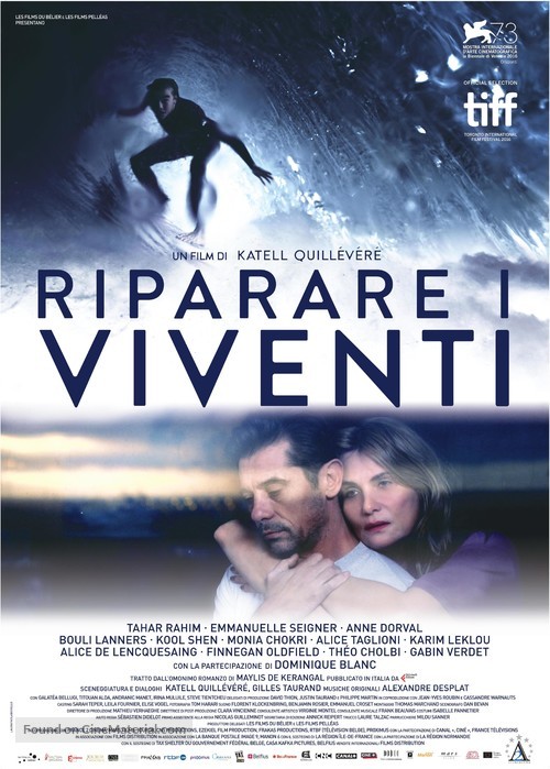 R&eacute;parer les vivants - Italian Movie Poster