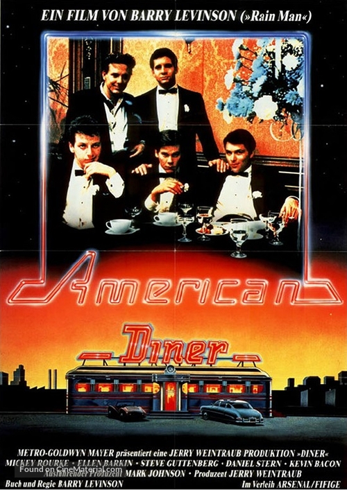 Diner - German Movie Poster