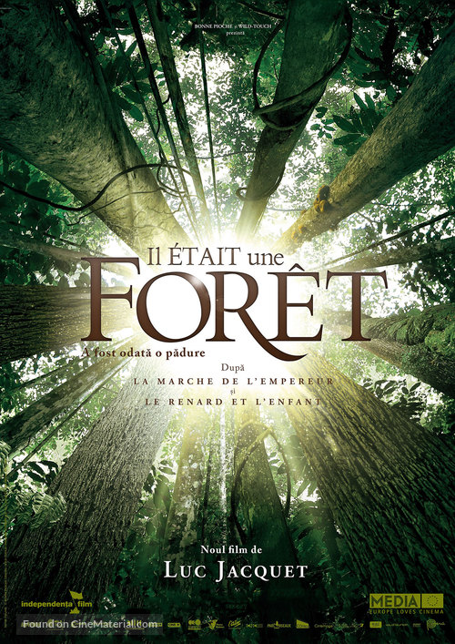 Il &eacute;tait une for&ecirc;t - Romanian Movie Poster