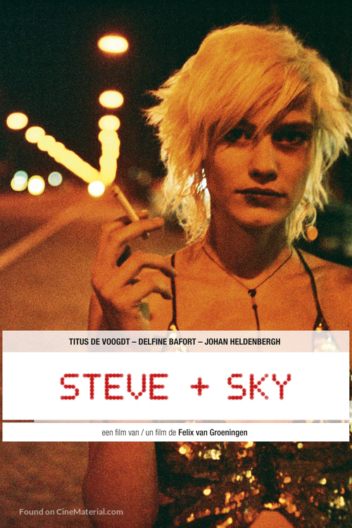 Steve + Sky - Belgian Movie Poster