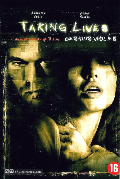 Taking Lives - Dutch DVD movie cover