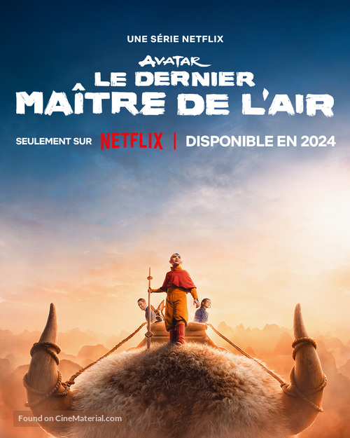 &quot;Avatar: The Last Airbender&quot; - French Movie Poster