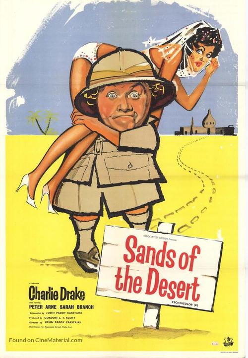 Sands of the Desert - British Movie Poster