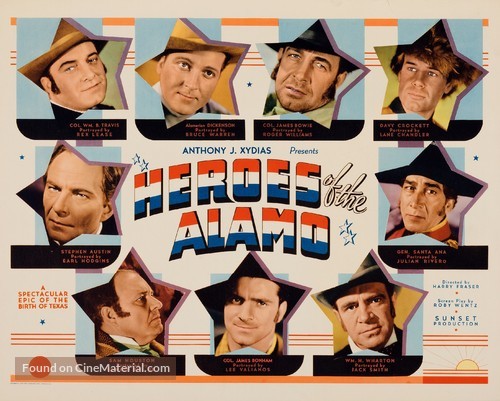 Heroes of the Alamo - Movie Poster