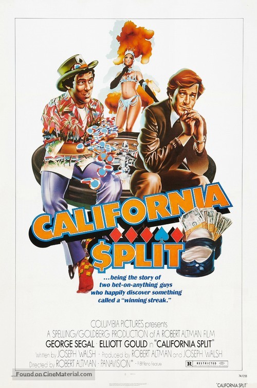 California Split - Movie Poster