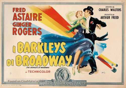 The Barkleys of Broadway - Italian Movie Poster