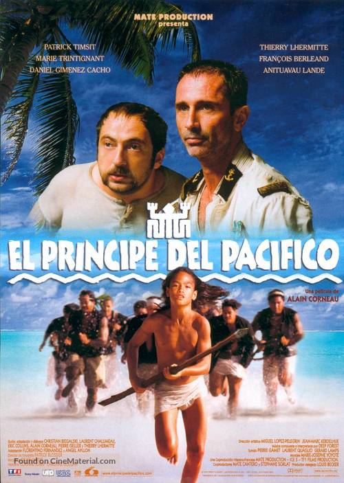 Prince du Pacifique, Le - Spanish Movie Poster