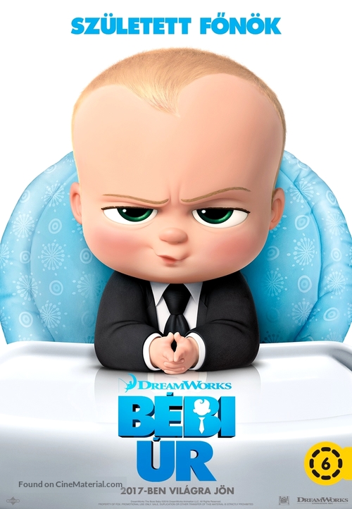 The Boss Baby - Hungarian Movie Poster