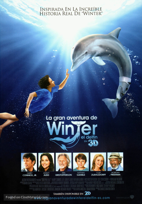 Dolphin Tale - Spanish Movie Poster