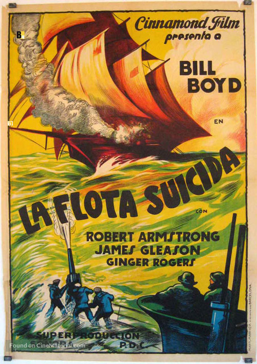 Suicide Fleet - Spanish Movie Poster