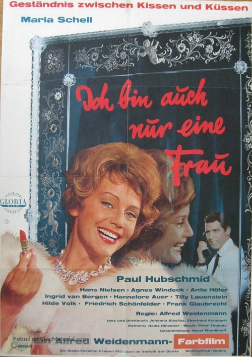 Ich bin auch nur eine Frau - German Movie Poster