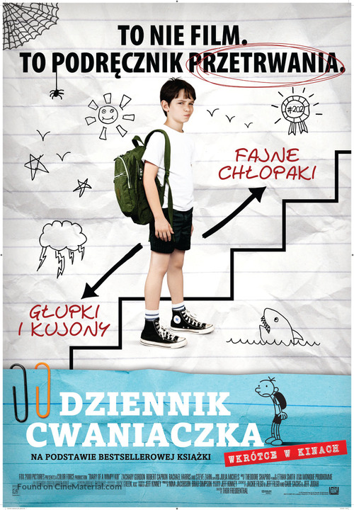 Diary of a Wimpy Kid - Polish Movie Poster