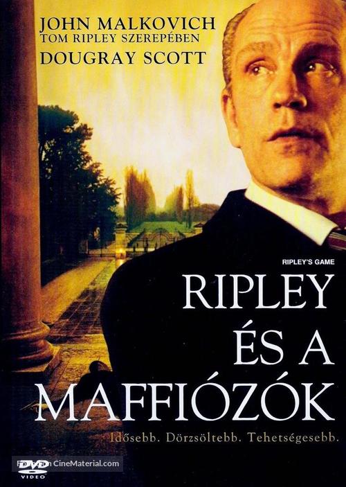 Ripley&#039;s Game - Hungarian DVD movie cover