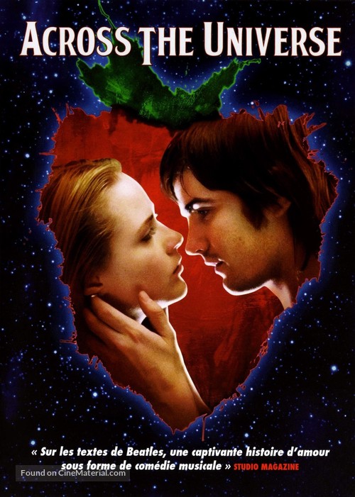 Across the Universe - French DVD movie cover