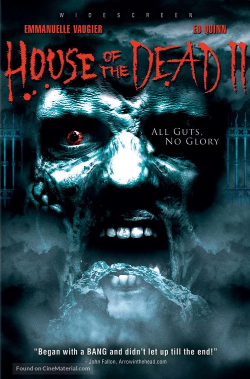 House Of The Dead 2 - DVD movie cover