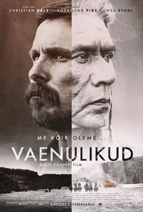 Hostiles - Estonian Movie Poster