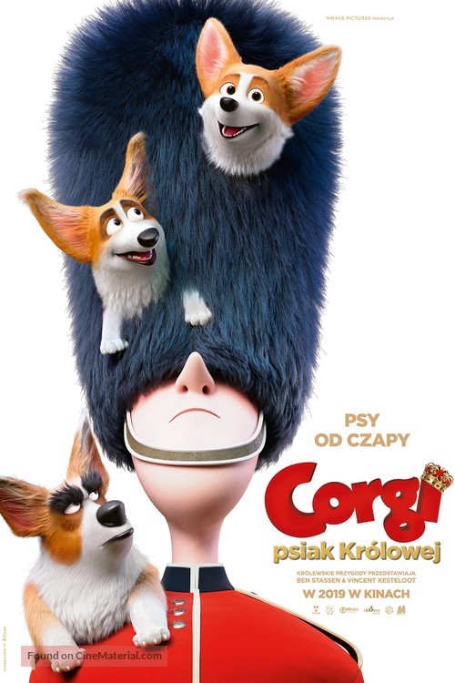 The Queen&#039;s Corgi - Polish Movie Poster