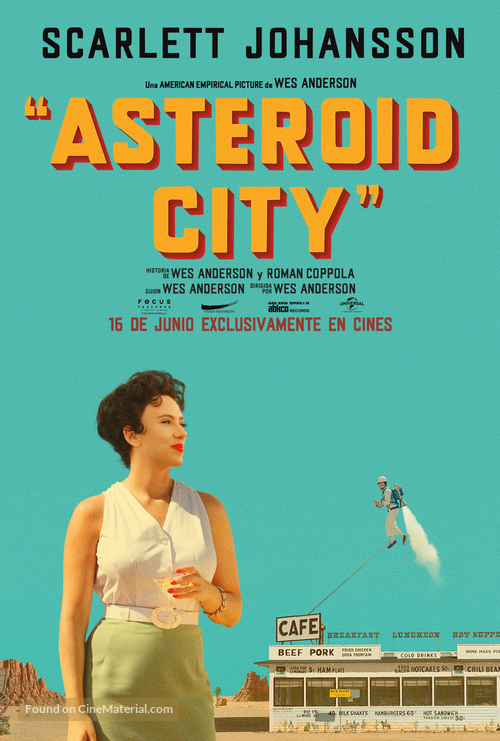 Asteroid City - Spanish Movie Poster