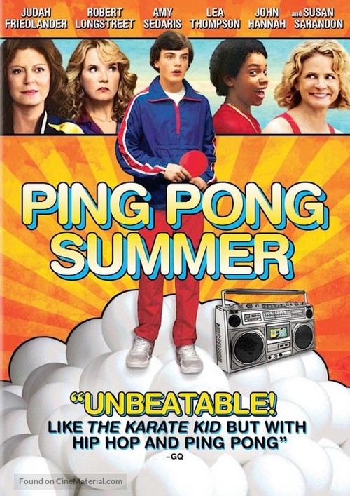 Ping Pong Summer - DVD movie cover