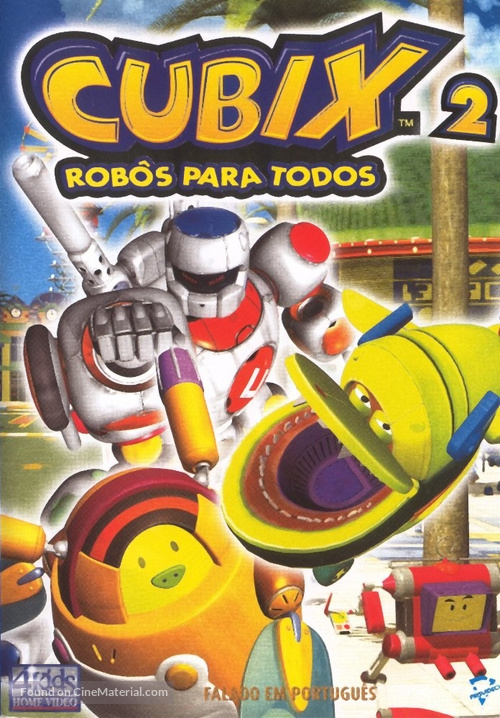 &quot;Cubix: Robots for Everyone&quot; - Brazilian DVD movie cover