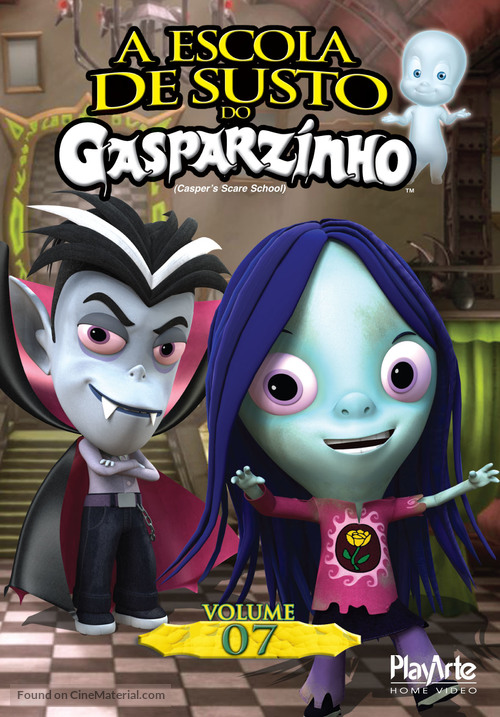 &quot;Casper&#039;s Scare School&quot; - Brazilian DVD movie cover