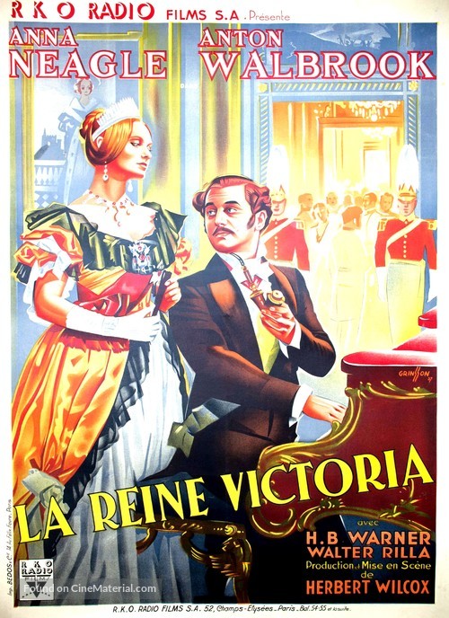 Victoria the Great - French Movie Poster