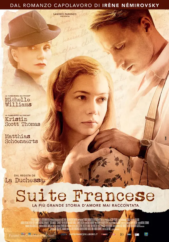 Suite Fran&ccedil;aise - Italian Movie Poster