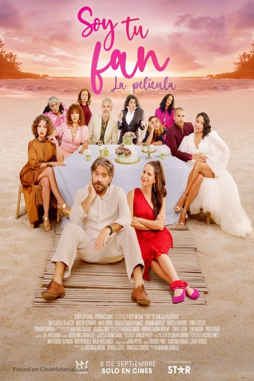 Soy Tu Fan: La Pel&iacute;cula - Mexican Movie Poster