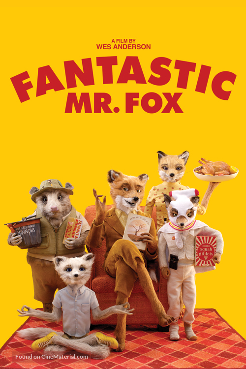 Fantastic Mr. Fox - DVD movie cover