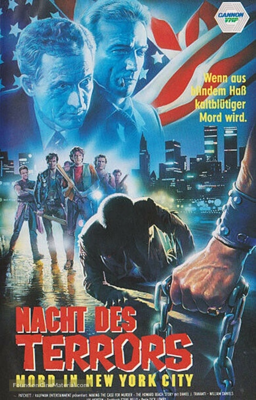 Howard Beach: Making a Case for Murder - German VHS movie cover