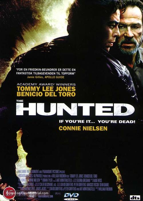 The Hunted - Danish DVD movie cover