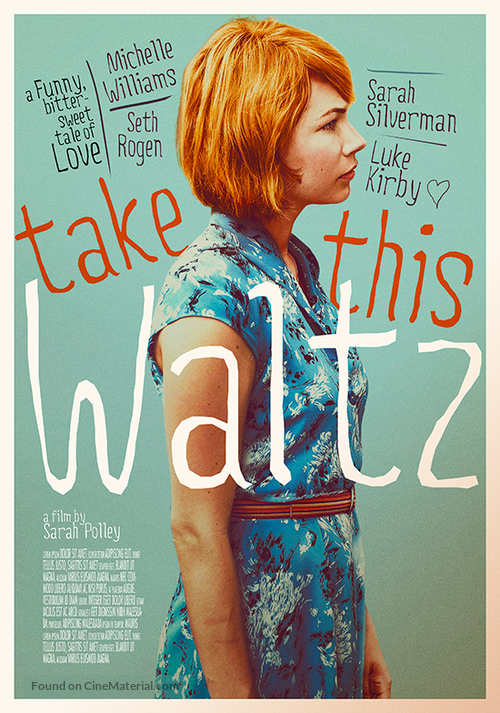 Take This Waltz - Swedish Movie Poster