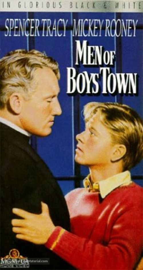 Men of Boys Town - VHS movie cover