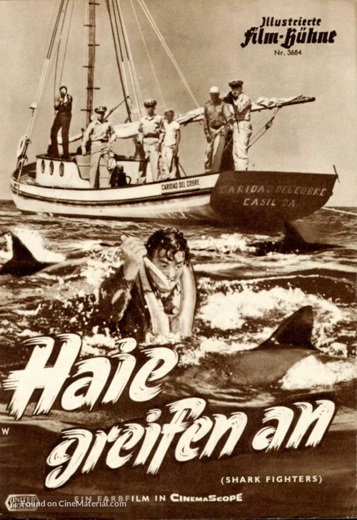 The Sharkfighters - German poster